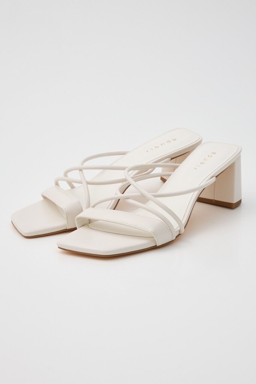 rienda「スリムストリングサンダル」|サンダル|