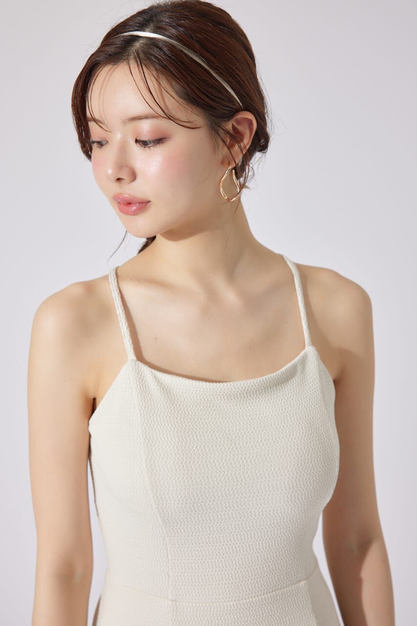 rienda「カップ付きマーメイドキャミワンピース」|ワンピース|