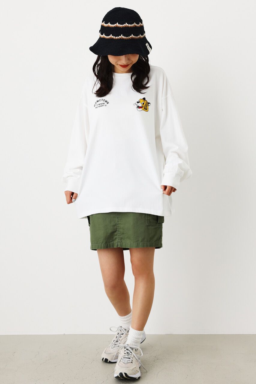 RODEO CROWNS「Vintage World ロングTシャツ」|Tシャツ・カットソー|