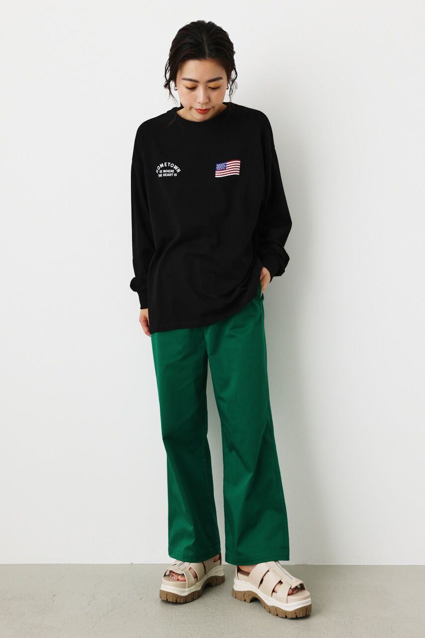 RODEO CROWNS「Vintage World ロングTシャツ」|Tシャツ・カットソー|