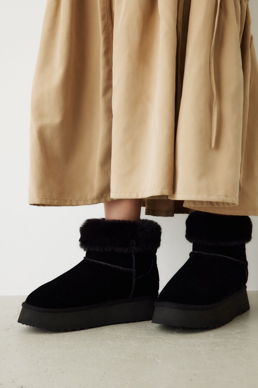 RODEO CROWNS「FAKE MOUTON PLATFORM BOOTS」|その他|