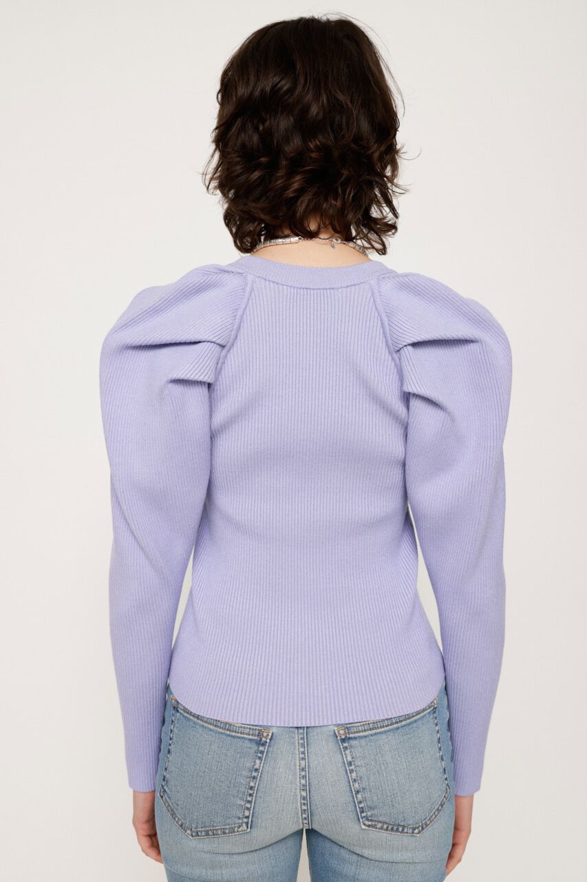 SLY「TUCK PUFF SQUARE HG トップス」|ニット・セーター|