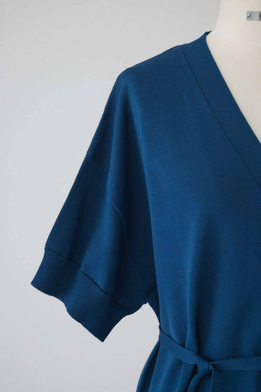 RIM.ARK 「Hem design wide knit CD」|カーディガン|