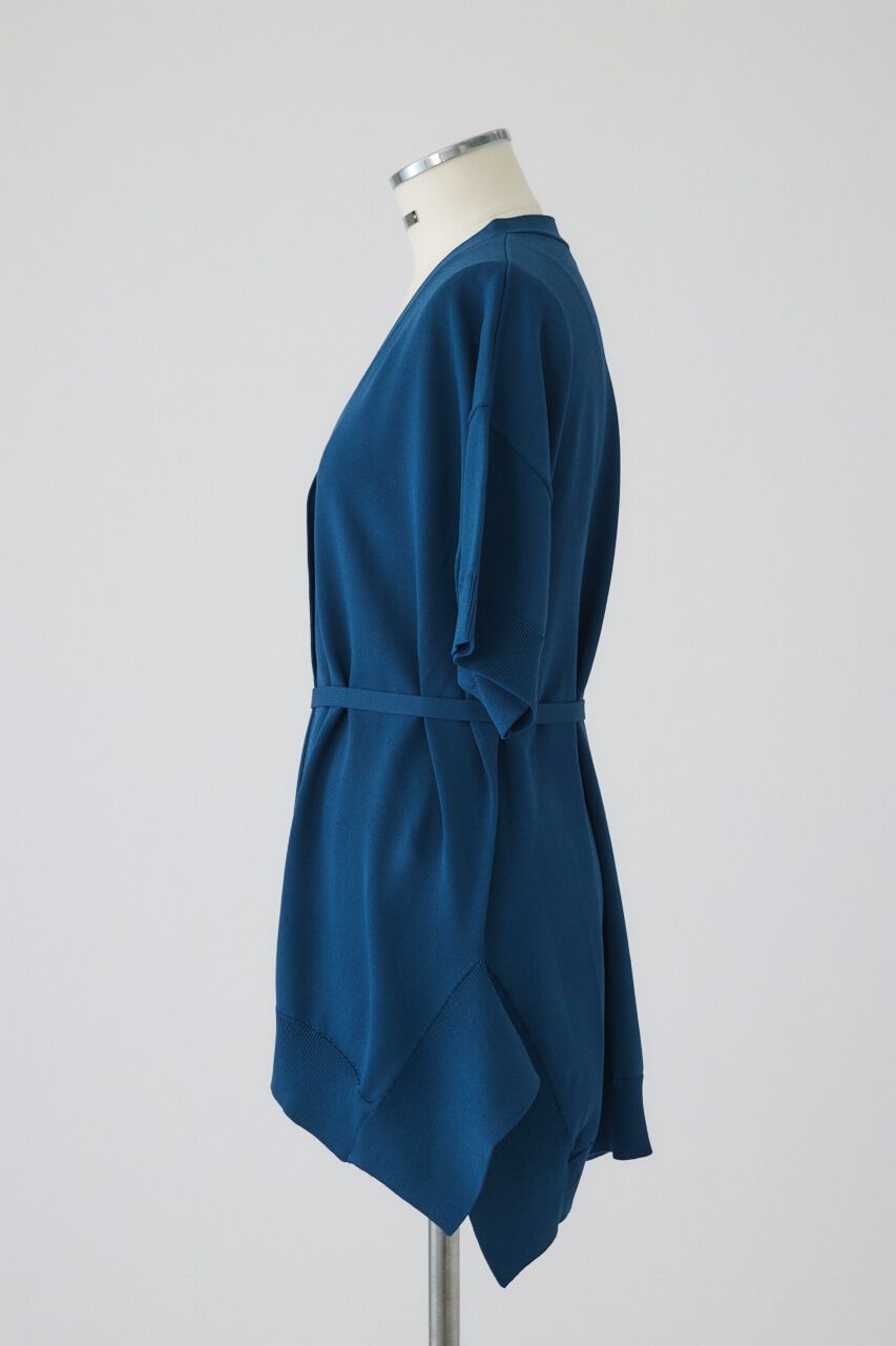 RIM.ARK 「Hem design wide knit CD」|カーディガン|