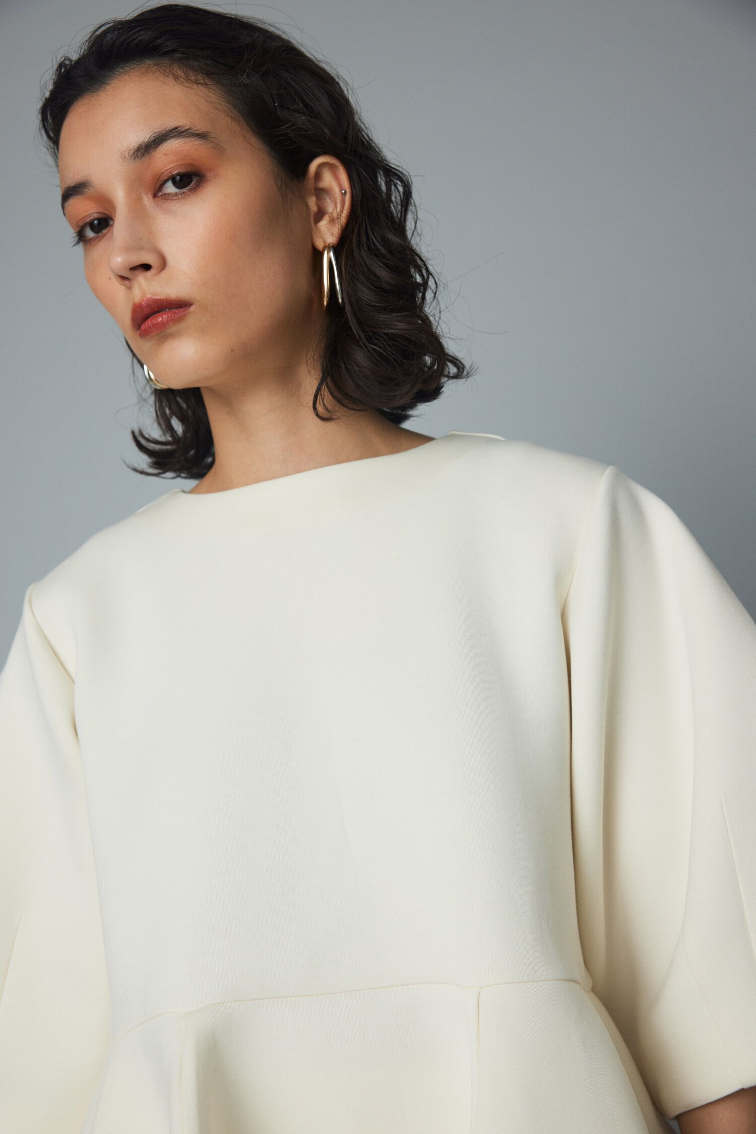 HeRIN.CYE「Feels puff sleeve tops」|Tシャツ・カットソー|