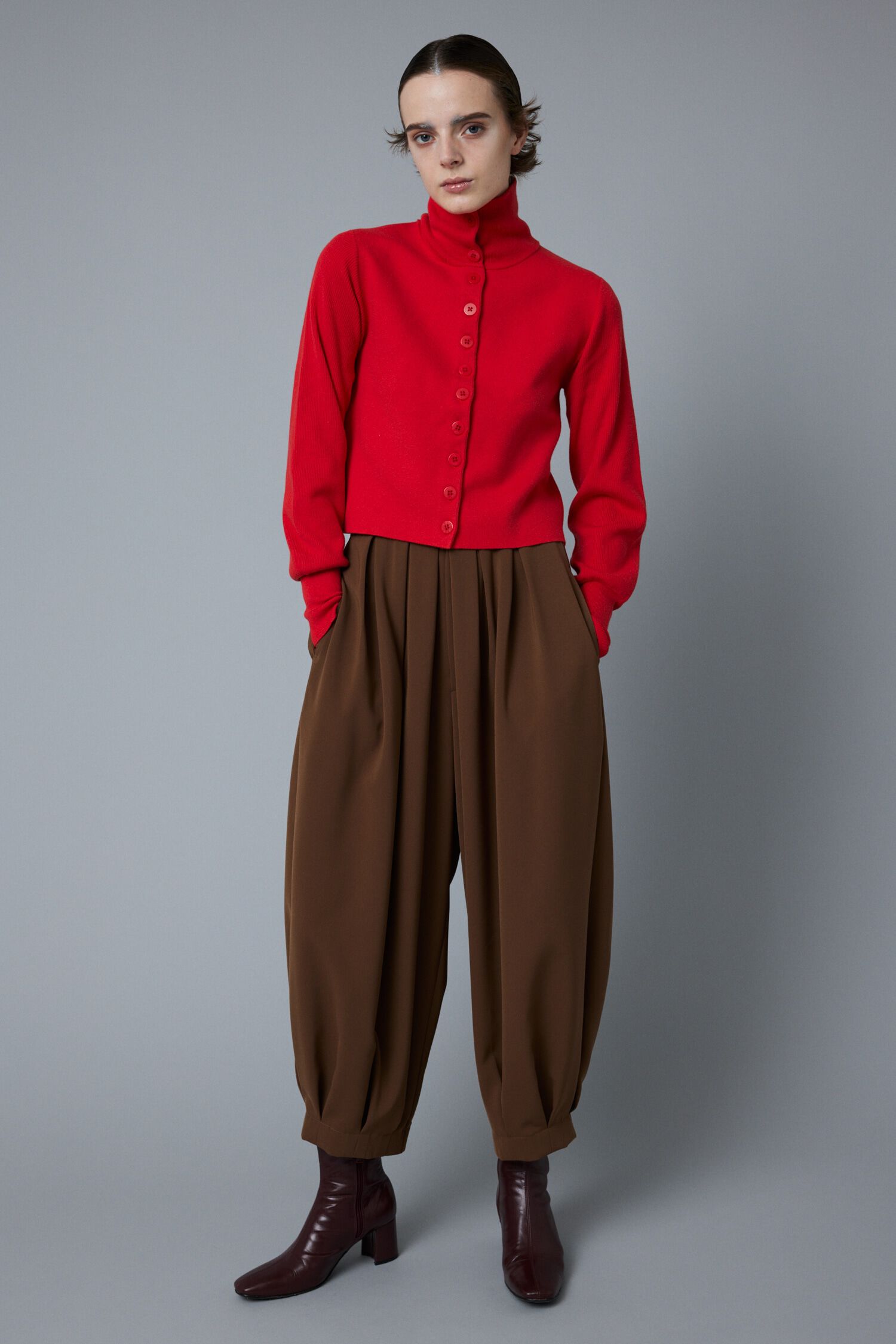 HeRIN.CYE「Many button knit tops」|ニット・セーター|