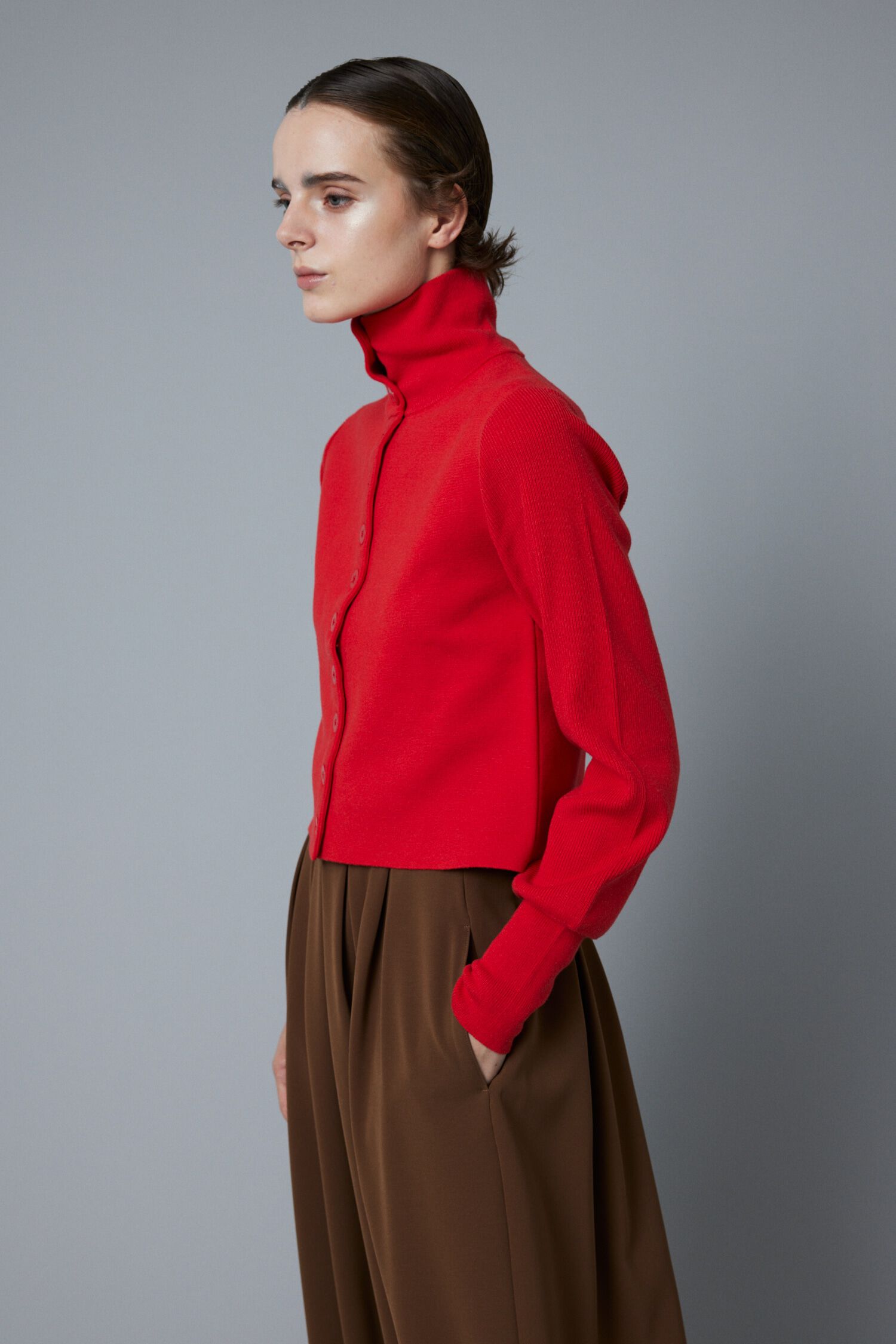 HeRIN.CYE「Many button knit tops」|ニット・セーター|