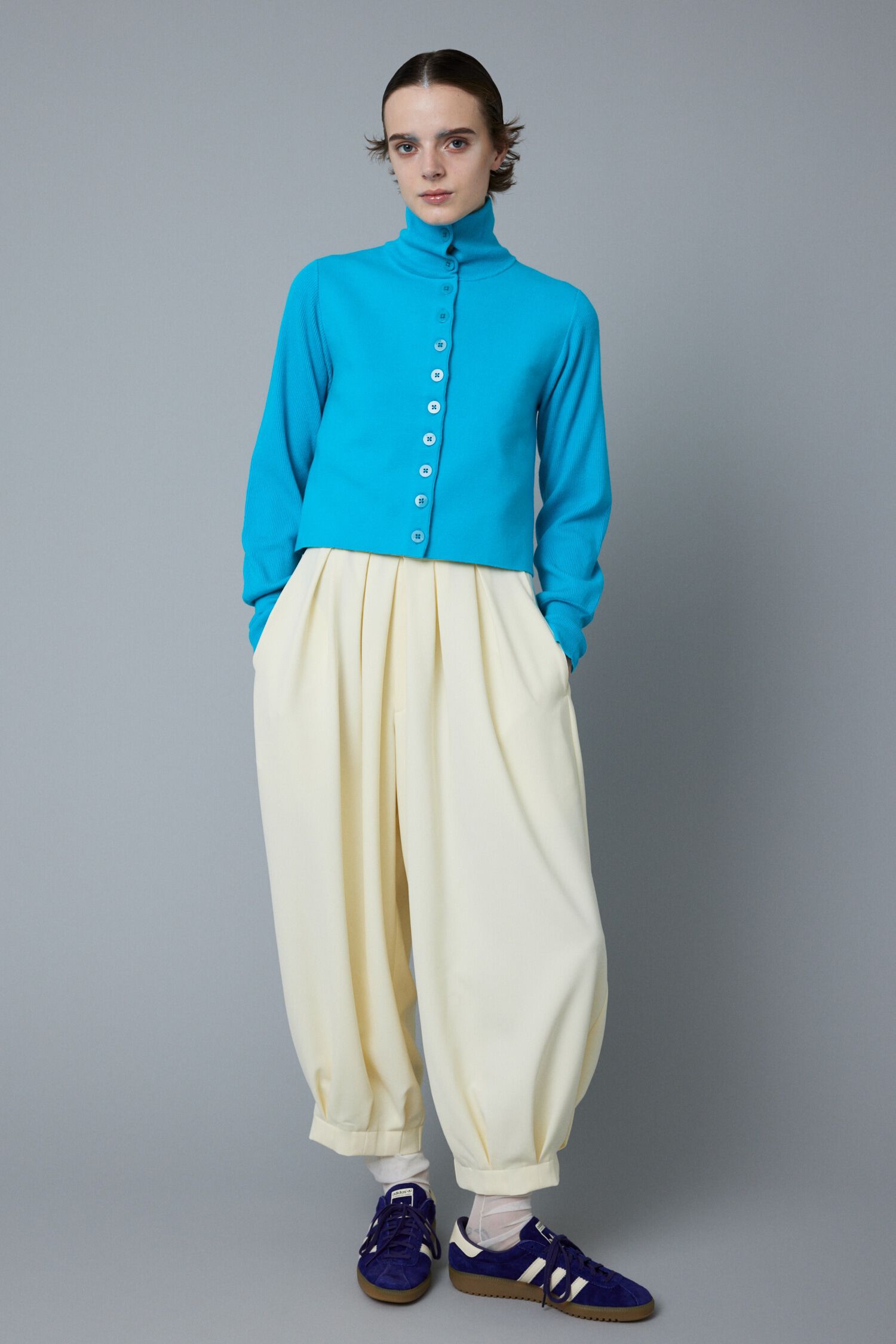 HeRIN.CYE「Many button knit tops」|ニット・セーター|