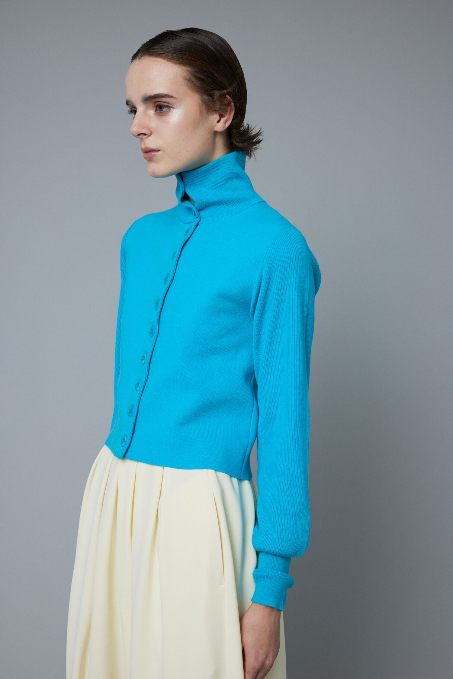 HeRIN.CYE「Many button knit tops」|ニット・セーター|