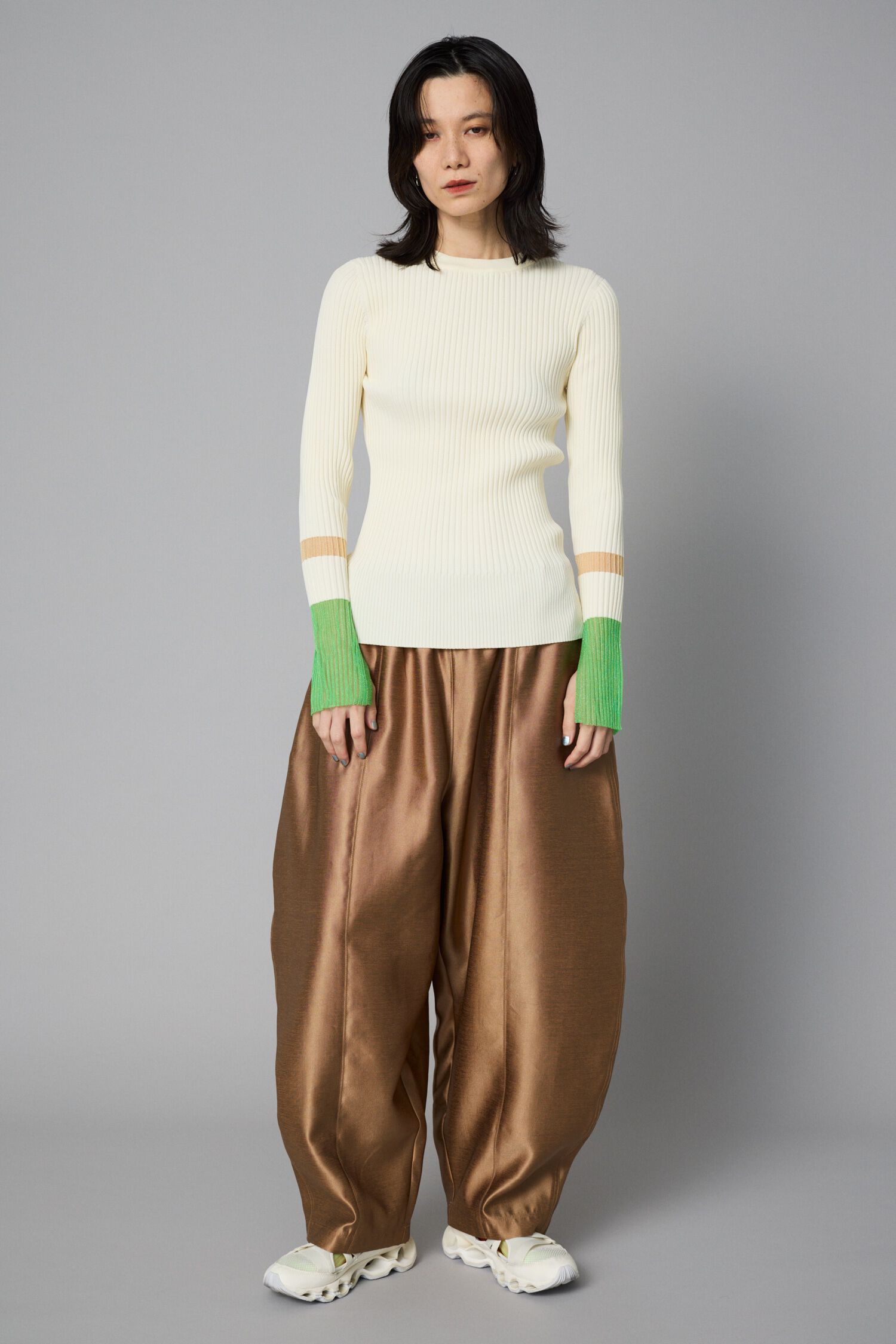 HeRIN.CYE「Sheer knit compilation tops」|ニット・セーター|