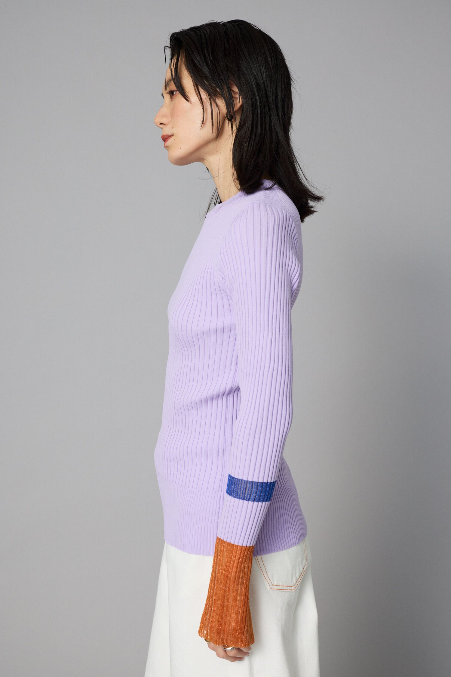 HeRIN.CYE「Sheer knit compilation tops」|ニット・セーター|