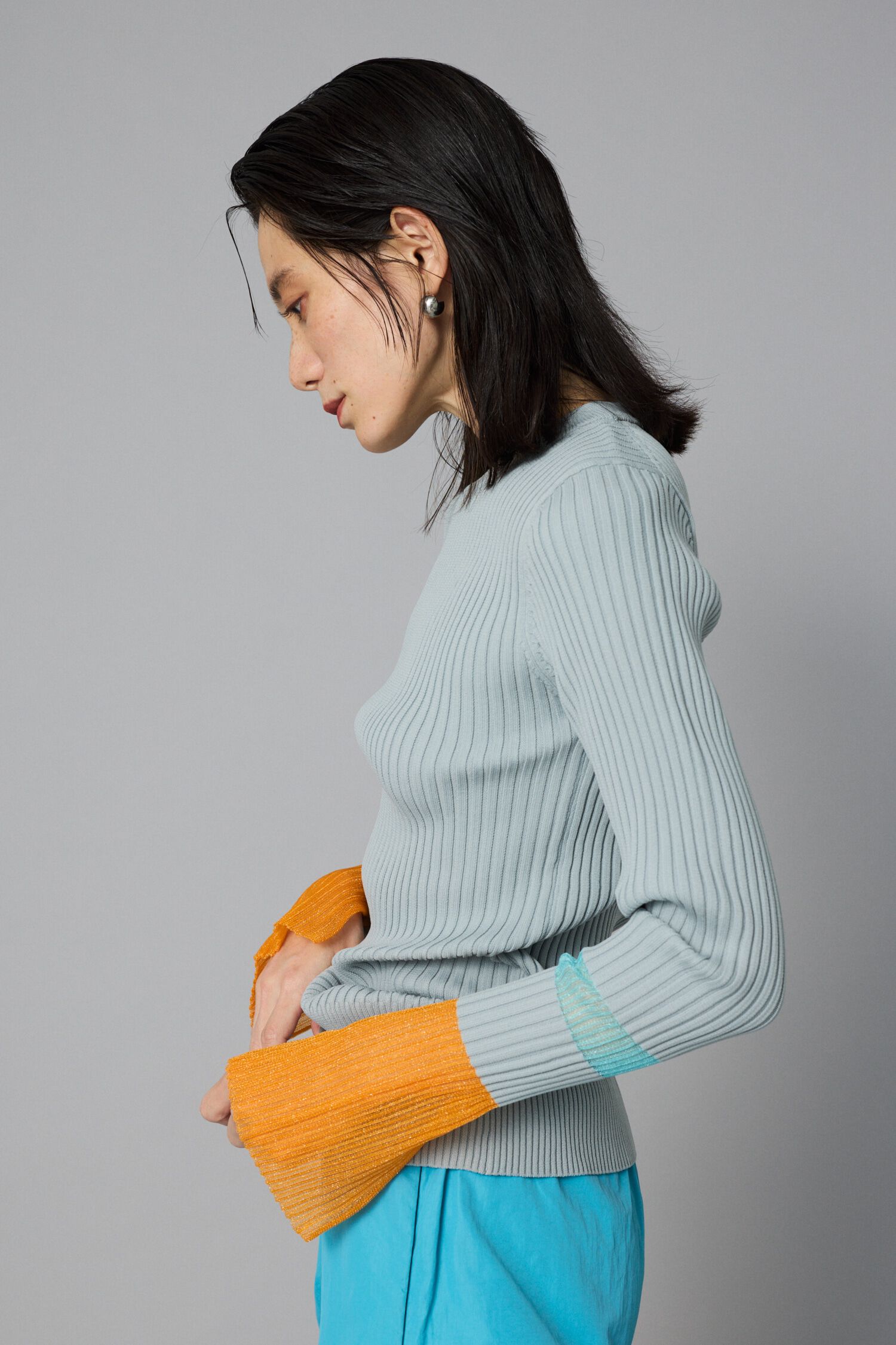 HeRIN.CYE「Sheer knit compilation tops」|ニット・セーター|