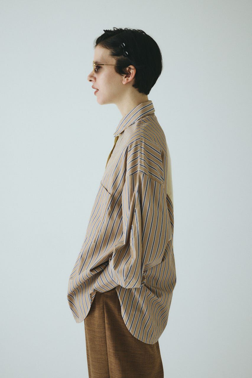 HeRIN.CYE「Bicolor shirt」|シャツ・ブラウス|