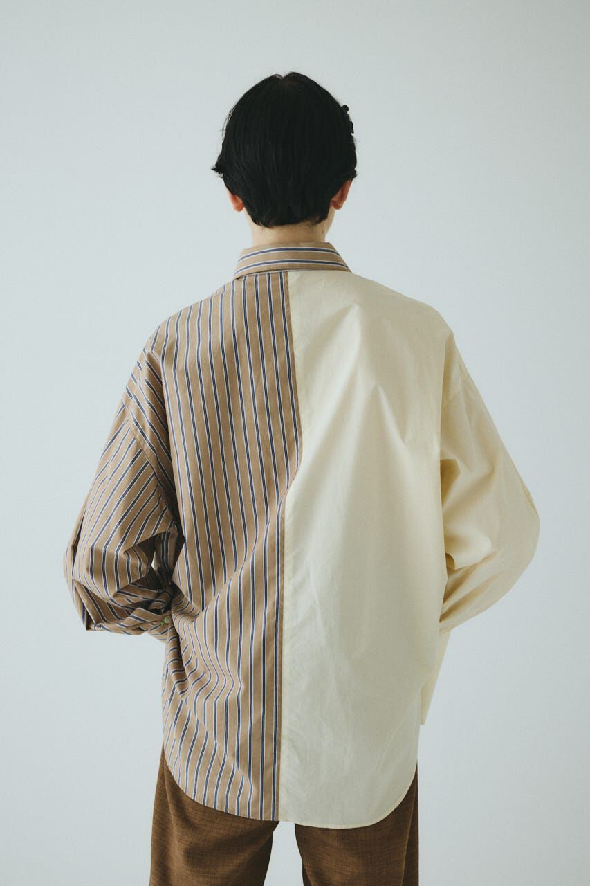 HeRIN.CYE「Bicolor shirt」|シャツ・ブラウス|