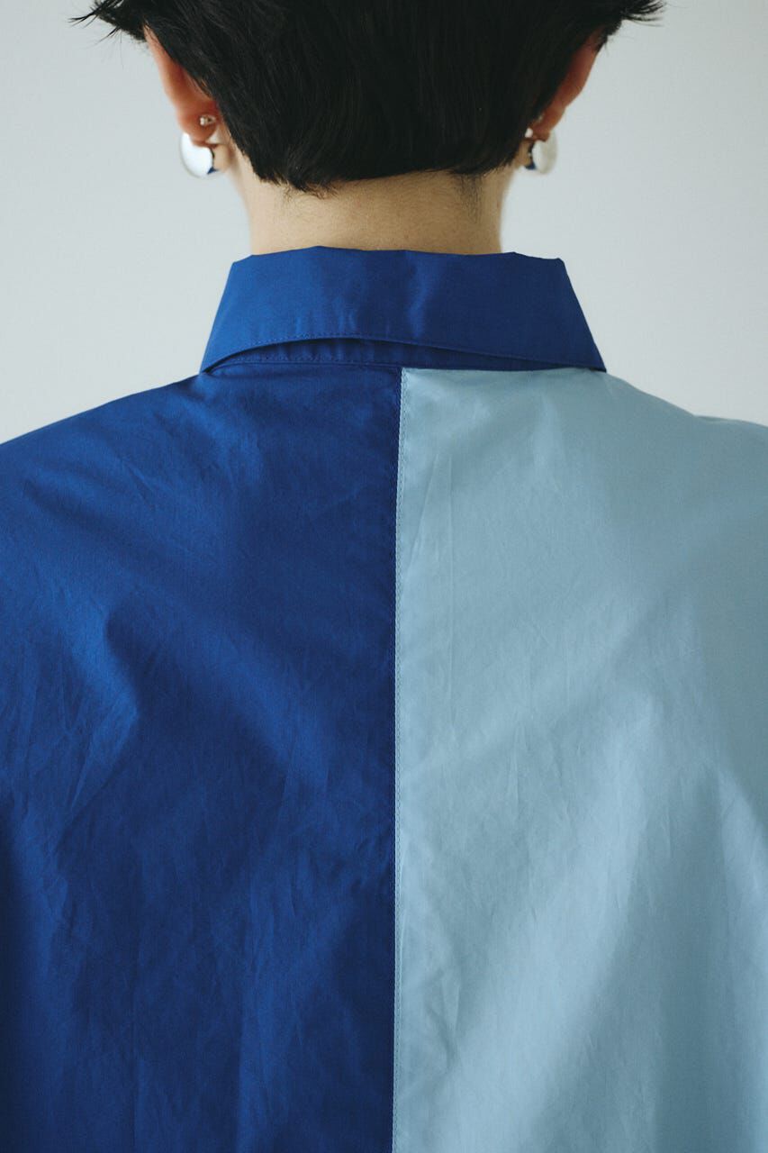 HeRIN.CYE「Bicolor shirt」|シャツ・ブラウス|