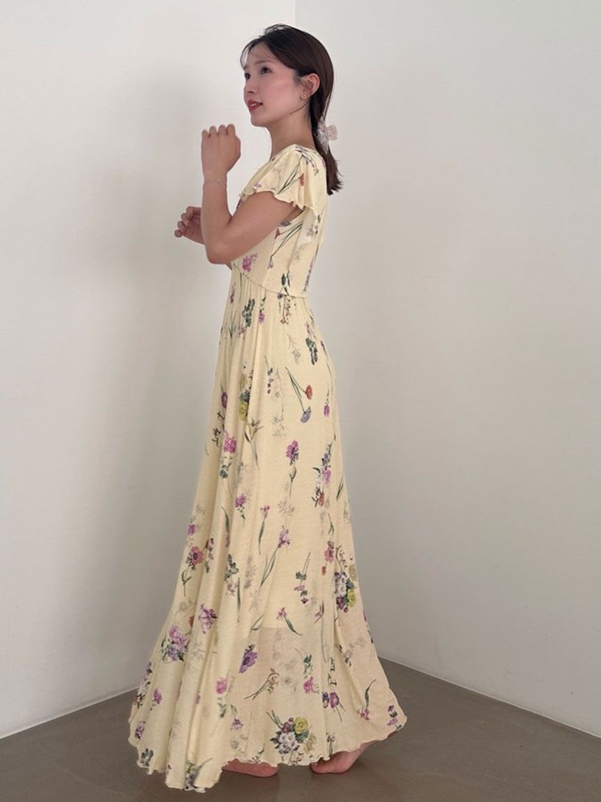 SNIDEL HOME「【接触冷感】カットカシュクールワンピース」|ルームウェア|