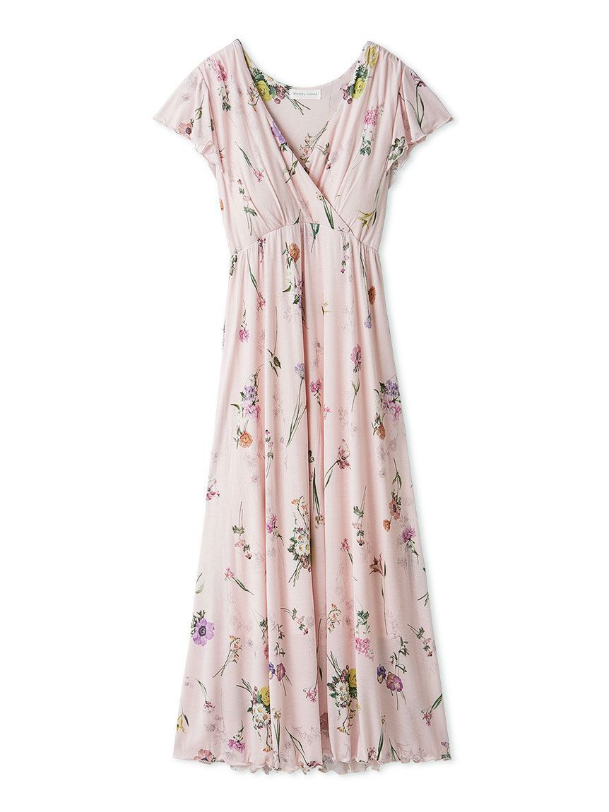 SNIDEL HOME「【接触冷感】カットカシュクールワンピース」|ルームウェア|