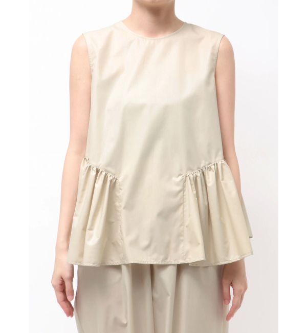 ELENDEEK「CALENDERING PEPLUM BL」|シャツ・ブラウス|