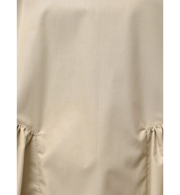 ELENDEEK「CALENDERING PEPLUM BL」|シャツ・ブラウス|