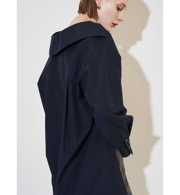 ELENDEEK「BIG COLLAR SKIPPER SH」|シャツ・ブラウス|