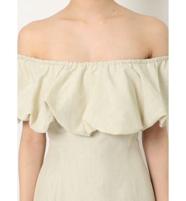 RESEXXY「オフショルミニワンピース」|ワンピース|