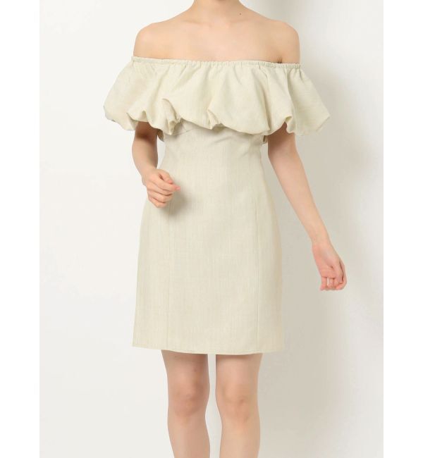 RESEXXY「オフショルミニワンピース」|ワンピース|