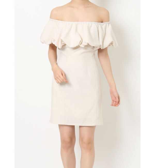 RESEXXY「オフショルミニワンピース」|ワンピース|