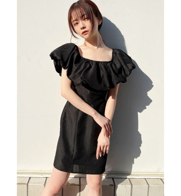 RESEXXY「オフショルミニワンピース」|ワンピース|