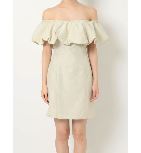 RESEXXY「オフショルミニワンピース」|ワンピース|