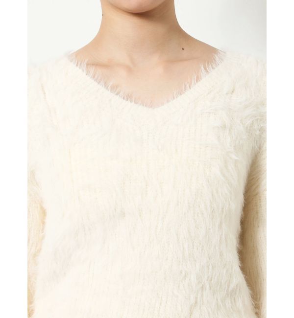 RESEXXY「シャギーニットワンピース」|ワンピース|