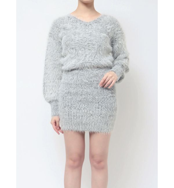 RESEXXY「シャギーニットワンピース」|ワンピース|