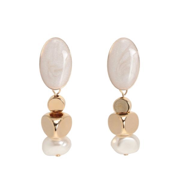 RESEXXY「パールコンビマーブルピアス」|ピアス|
