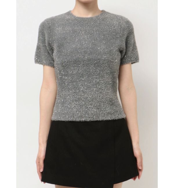 RESEXXY「ミニシャギーラメニットトップス」|ニット・セーター|