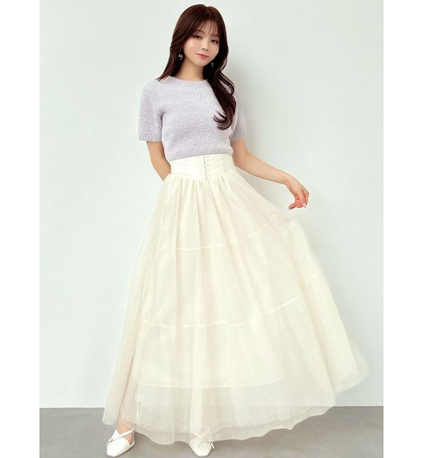 RESEXXY「ミニシャギーラメニットトップス」|ニット・セーター|