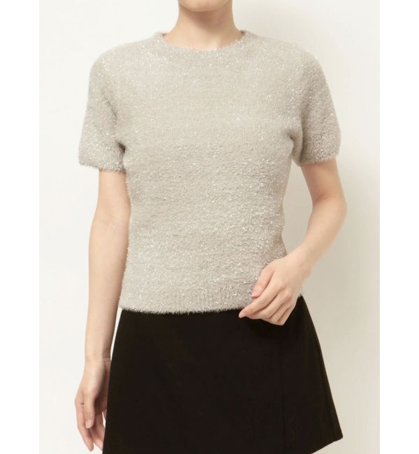 RESEXXY「ミニシャギーラメニットトップス」|ニット・セーター|