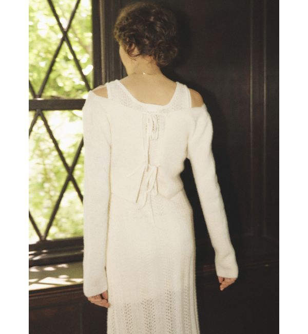 RESEXXY「アンサンブルレースニットワンピース」|ワンピース|