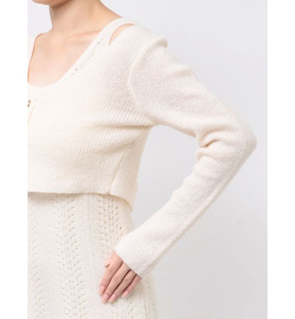 RESEXXY「アンサンブルレースニットワンピース」|ワンピース|