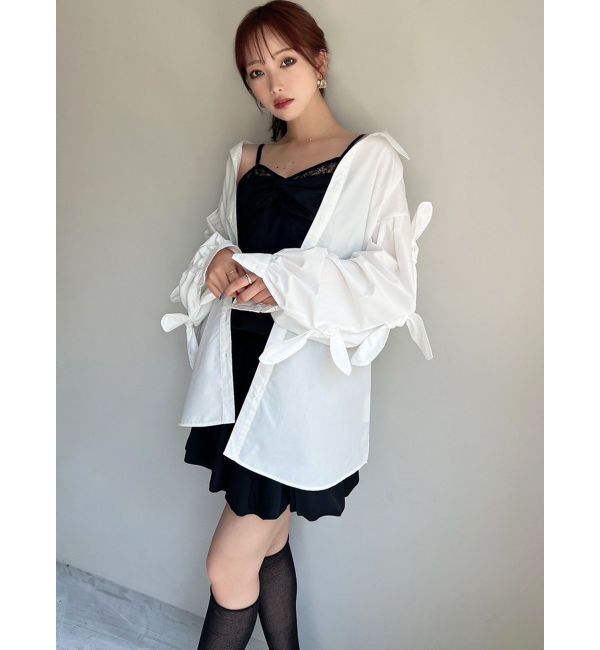 RESEXXY「スリーブデザインシャツ」|シャツ・ブラウス|