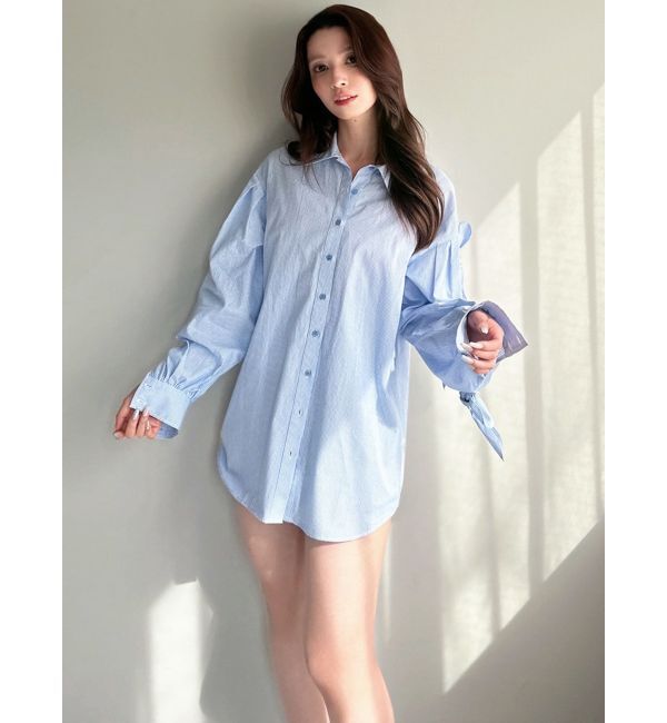 RESEXXY「スリーブデザインシャツ」|シャツ・ブラウス|