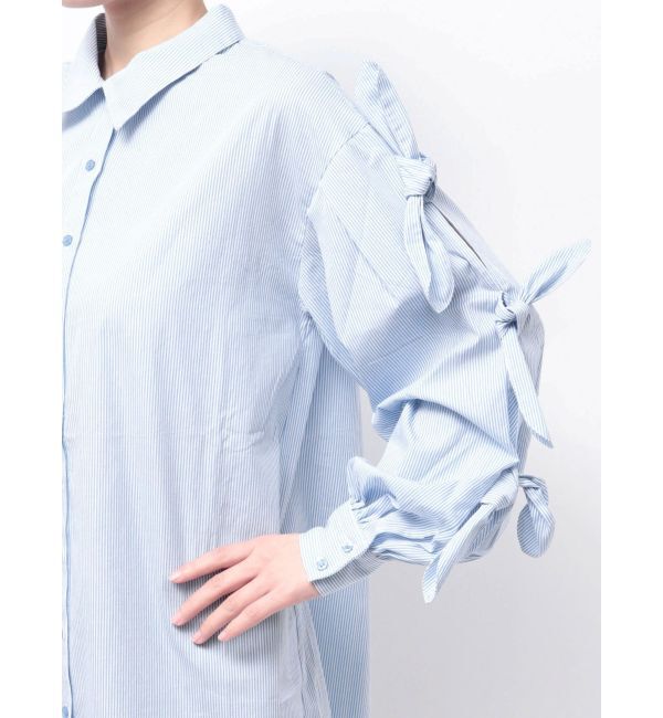RESEXXY「スリーブデザインシャツ」|シャツ・ブラウス|