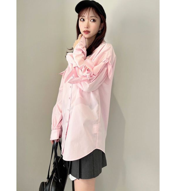 RESEXXY「スリーブデザインシャツ」|シャツ・ブラウス|