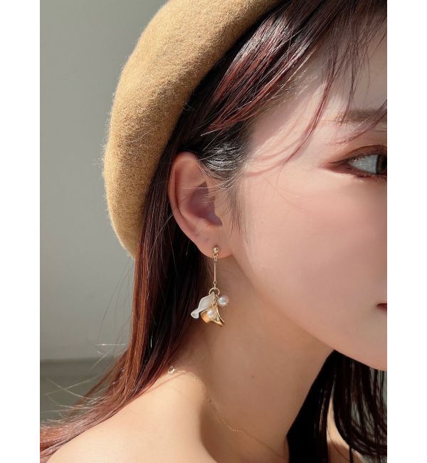 RESEXXY「パールリーフピアス」|ピアス|