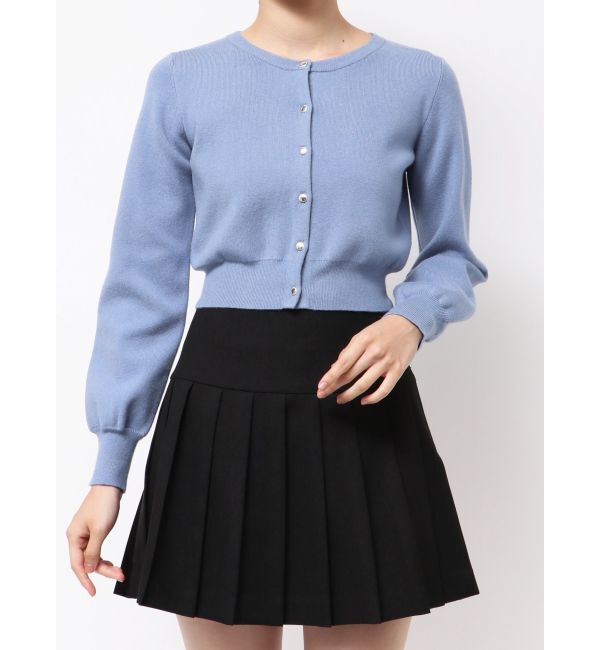 RESEXXY「クルーネックニットカーデ」|カーディガン|