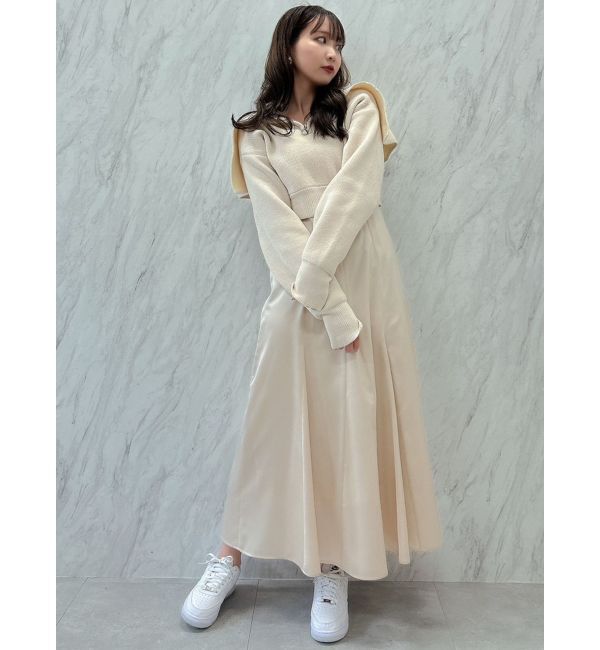 dazzlin「ストラップレイヤーキャミワンピース」|ワンピース|