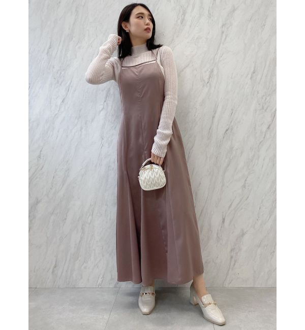 dazzlin「ストラップレイヤーキャミワンピース」|ワンピース|