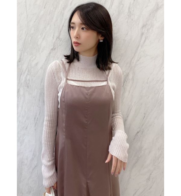 dazzlin「ストラップレイヤーキャミワンピース」|ワンピース|