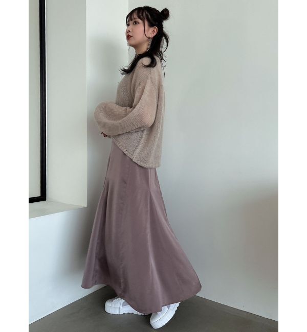 dazzlin「ストラップレイヤーキャミワンピース」|ワンピース|