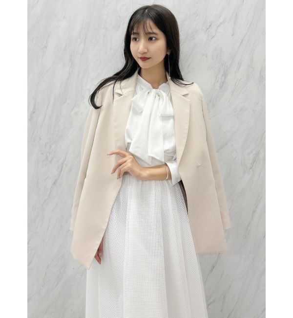 dazzlin「ベルト付きテーラードジャケット」|テーラードジャケット|