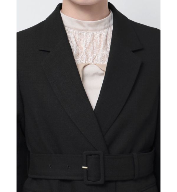 dazzlin「ベルト付きテーラードジャケット」|テーラードジャケット|