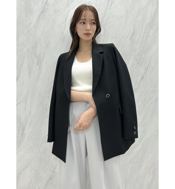 dazzlin「ベルト付きテーラードジャケット」|テーラードジャケット|